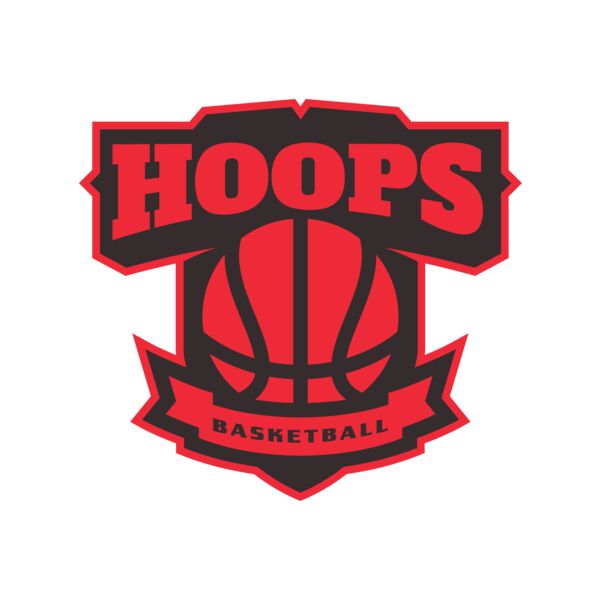 Hoops Basketball logo template  Thumbnail
