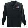 Long Sleeve Polo with Pocket Thumbnail