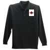 Long Sleeve Polo with Pocket Thumbnail