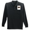 Long Sleeve Polo with Pocket Thumbnail