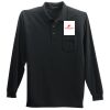 Long Sleeve Polo with Pocket Thumbnail