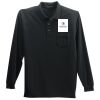 Long Sleeve Polo with Pocket Thumbnail