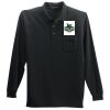 Long Sleeve Polo with Pocket Thumbnail