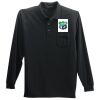 Long Sleeve Polo with Pocket Thumbnail