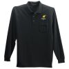 Long Sleeve Polo with Pocket Thumbnail