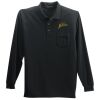 Long Sleeve Polo with Pocket Thumbnail