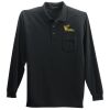 Long Sleeve Polo with Pocket Thumbnail