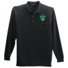 Long Sleeve Polo with Pocket Thumbnail