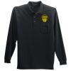 Long Sleeve Polo with Pocket Thumbnail