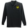Long Sleeve Polo with Pocket Thumbnail