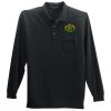 Long Sleeve Polo with Pocket Thumbnail