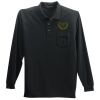 Long Sleeve Polo with Pocket Thumbnail