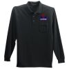 Long Sleeve Polo with Pocket Thumbnail
