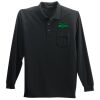 Long Sleeve Polo with Pocket Thumbnail