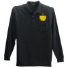 Long Sleeve Polo with Pocket Thumbnail