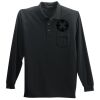 Long Sleeve Polo with Pocket Thumbnail