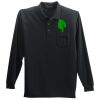 Long Sleeve Polo with Pocket Thumbnail