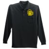 Long Sleeve Polo with Pocket Thumbnail