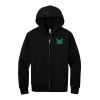 Unisex 10 Ounce Heavyweight Full Zip Hooded Sweatshirt-cbs Thumbnail