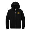 Unisex 10 Ounce Heavyweight Full Zip Hooded Sweatshirt-cbs Thumbnail