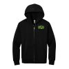 Unisex 10 Ounce Heavyweight Full Zip Hooded Sweatshirt-cbs Thumbnail