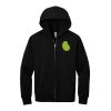 Unisex 10 Ounce Heavyweight Full Zip Hooded Sweatshirt-cbs Thumbnail