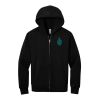 Unisex 10 Ounce Heavyweight Full Zip Hooded Sweatshirt-cbs Thumbnail